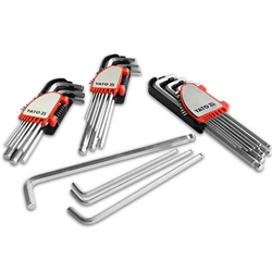 Bán Bộ lục giác đầu bi hệ inch 12 chi tiết YATO YT-5875