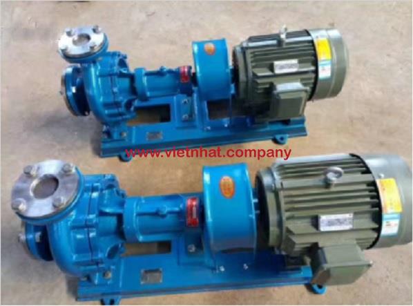 Bơm dầu truyền nhiệt RY80-50-250 công suất 22 kW, cột áp 72 m, lưu lượng 60 m3/h
