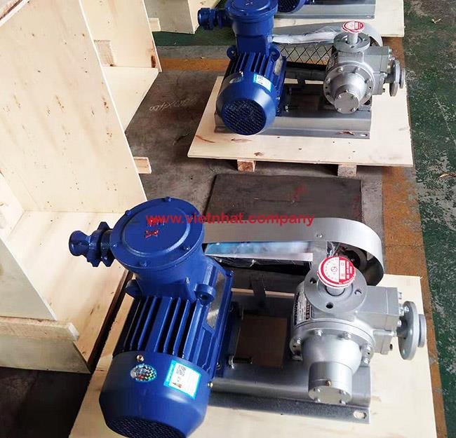 Bơm khí hóa lỏng, bơm khí amoniac, bơm khí dầu mỏ hóa lỏng loại YAB35-5 công suất 11KW động cơ YB160M-4