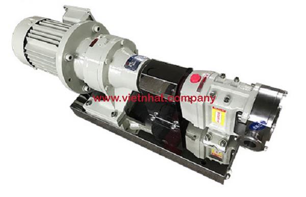 Máy bơm lobe 3RP-35 công suất 4kw lưu lượng 15 m3/h áp suất 0.6 MPa