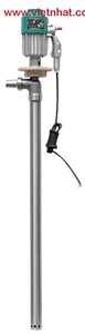 Máy bơm thùng phuy chống cháy nổ WB-A-900 inox 304 chịu nhiệt 120°C