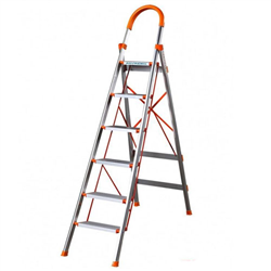 Bán Thang nhôm ghế bản to 6 bậc Advindeq ADS-706