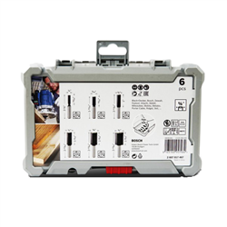 Bán Bộ mũi phay thẳng 6 món Bosch 2607017467