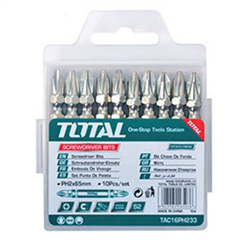 Bán PH2x65mm Bộ mũi vít 10 chi tiết Total TAC16PH233