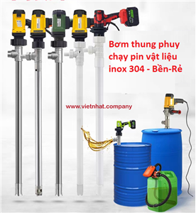 BÁO GIÁ MÁY BƠM HÚT THÙNG PHUY 