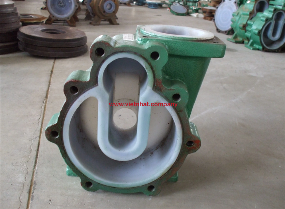vỏ bơm tự mồi fzb khi tháo rời ra